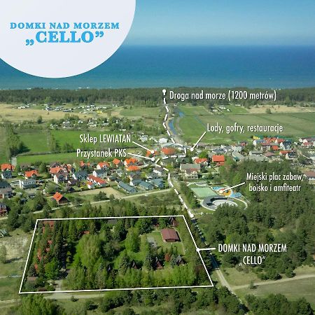 Domki Nad Morzem Cello Ostrowo (Puck) Exterior foto